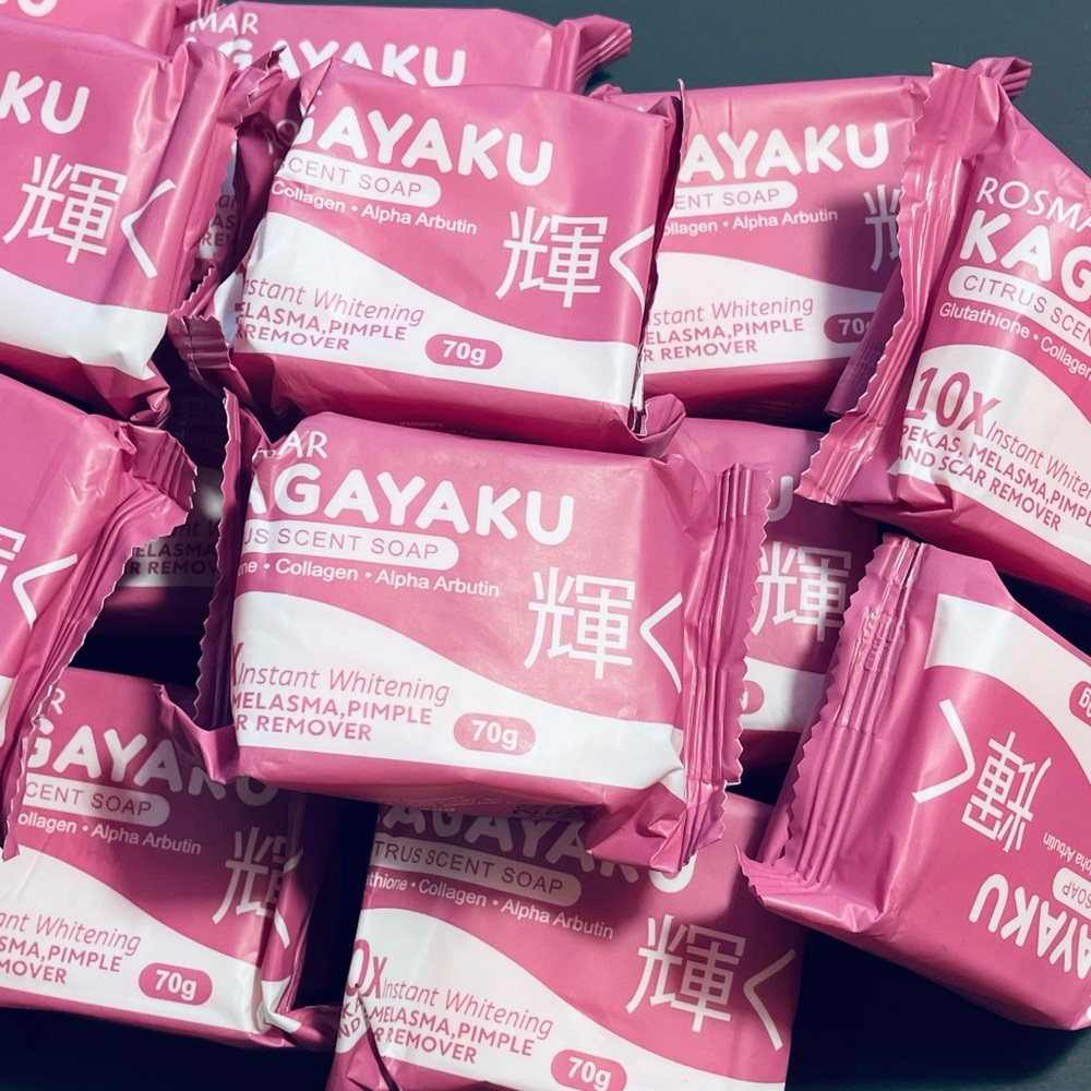 15x Rosmar Kagayaku Citrus Scent Soap 10X Instant Whitening (70g)